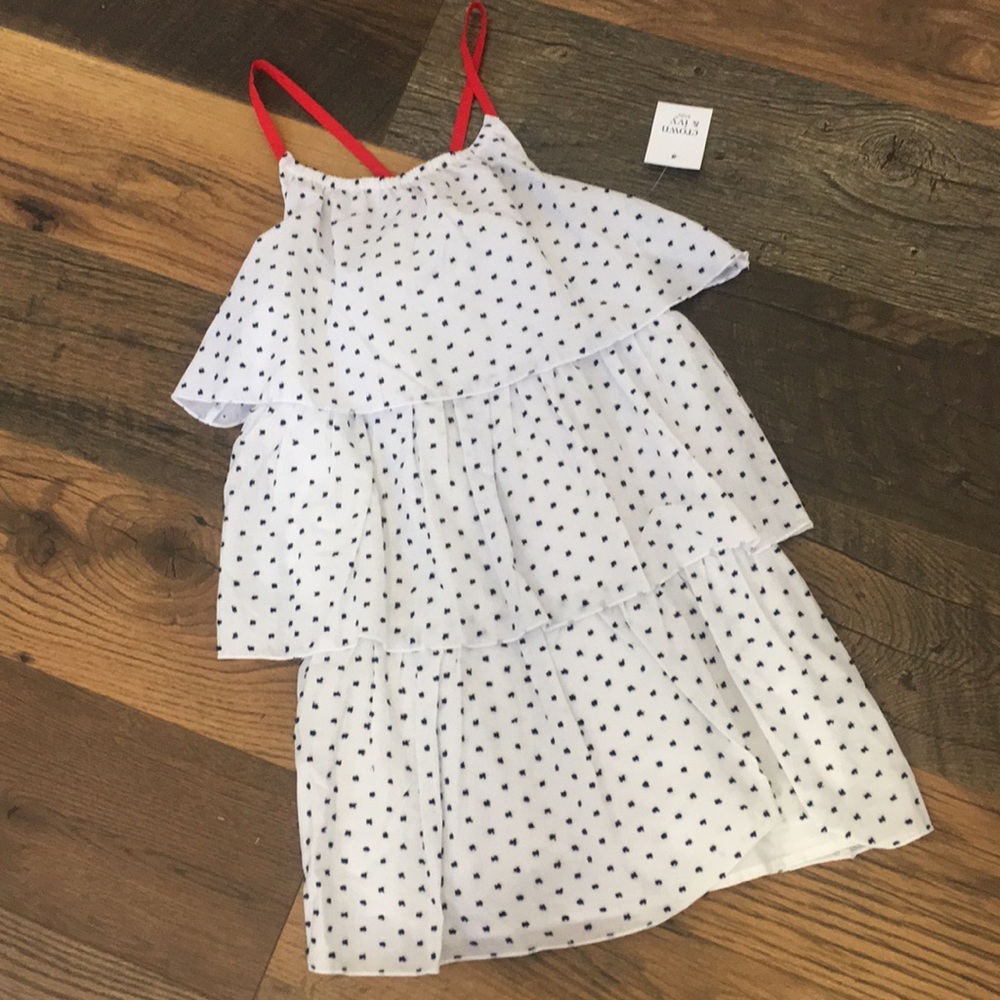 Crown and Ivy (red, white & blue) tired dress